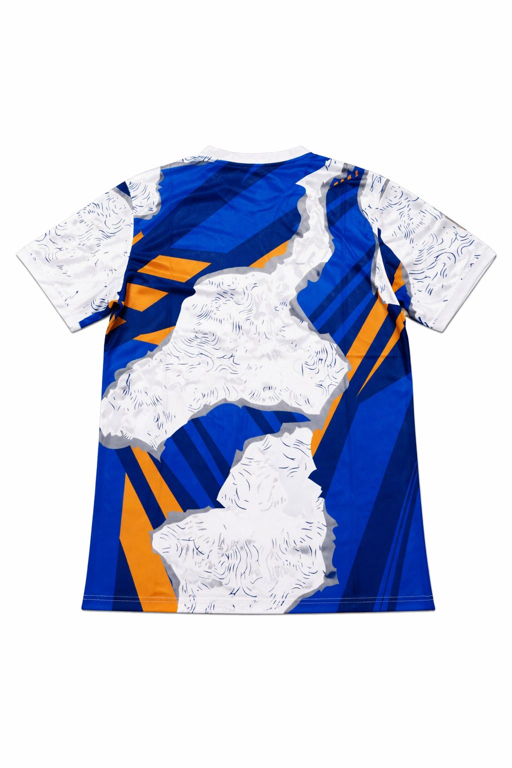 🎨 Real Madrid Special Edition Blue/Orange Abstract