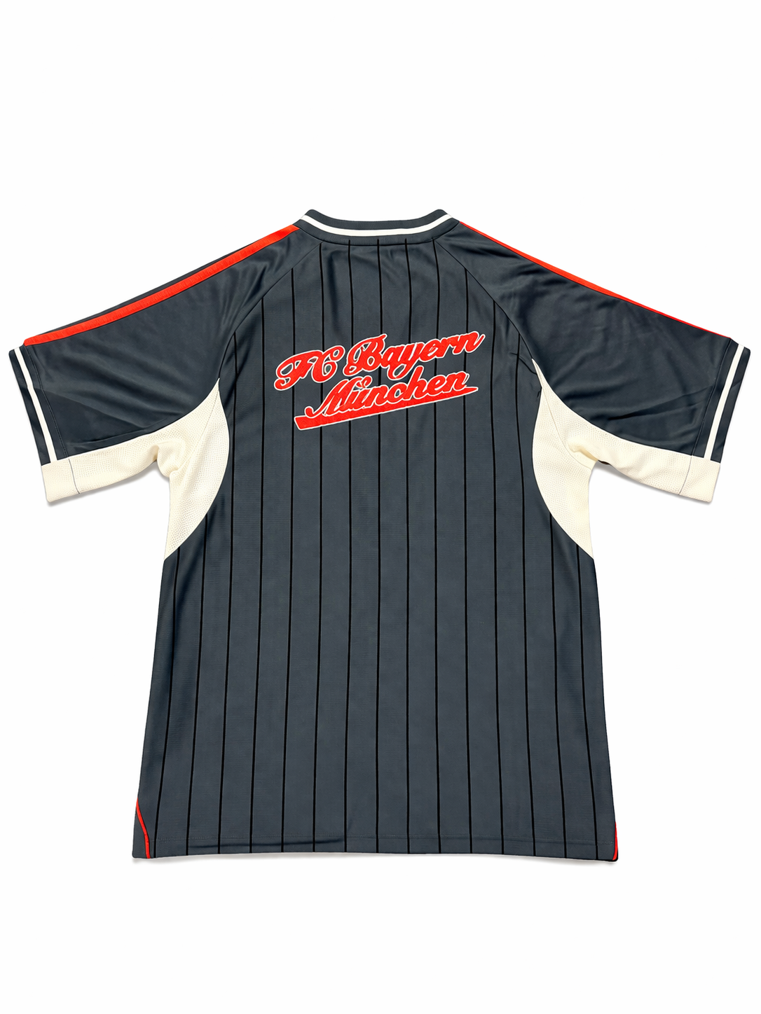 ⚫ Bayern Munich Special Edition Baseball Grey Pinstripe