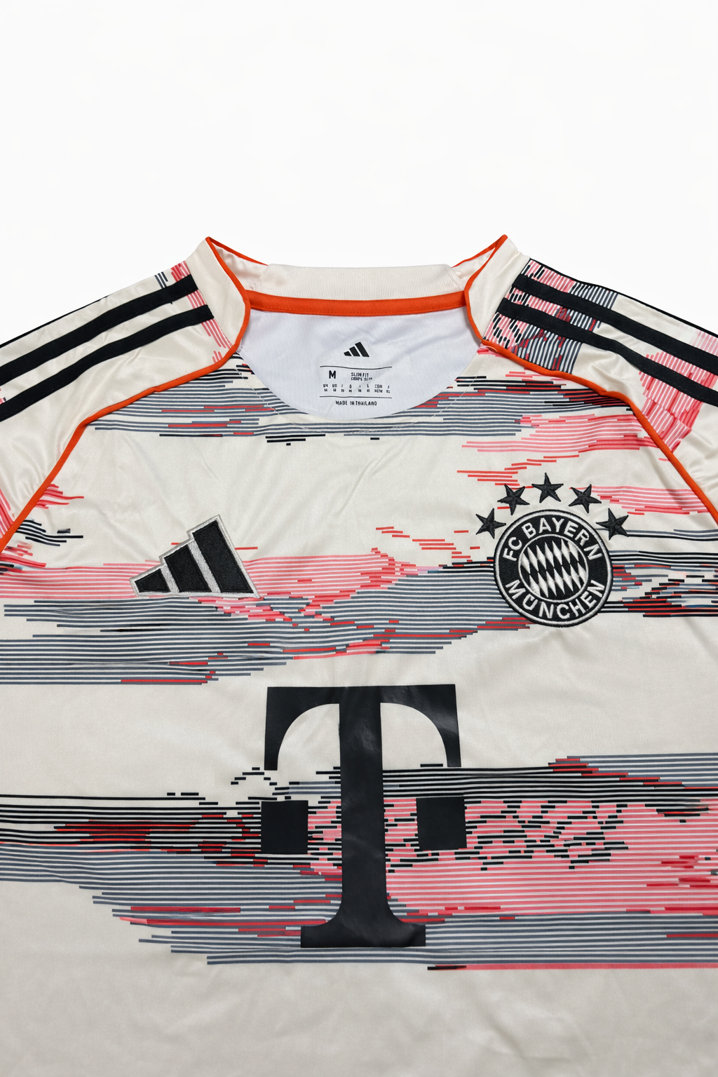 ⚪ Bayern Munich Away White/Pink Camo 2024/25 Fan Version