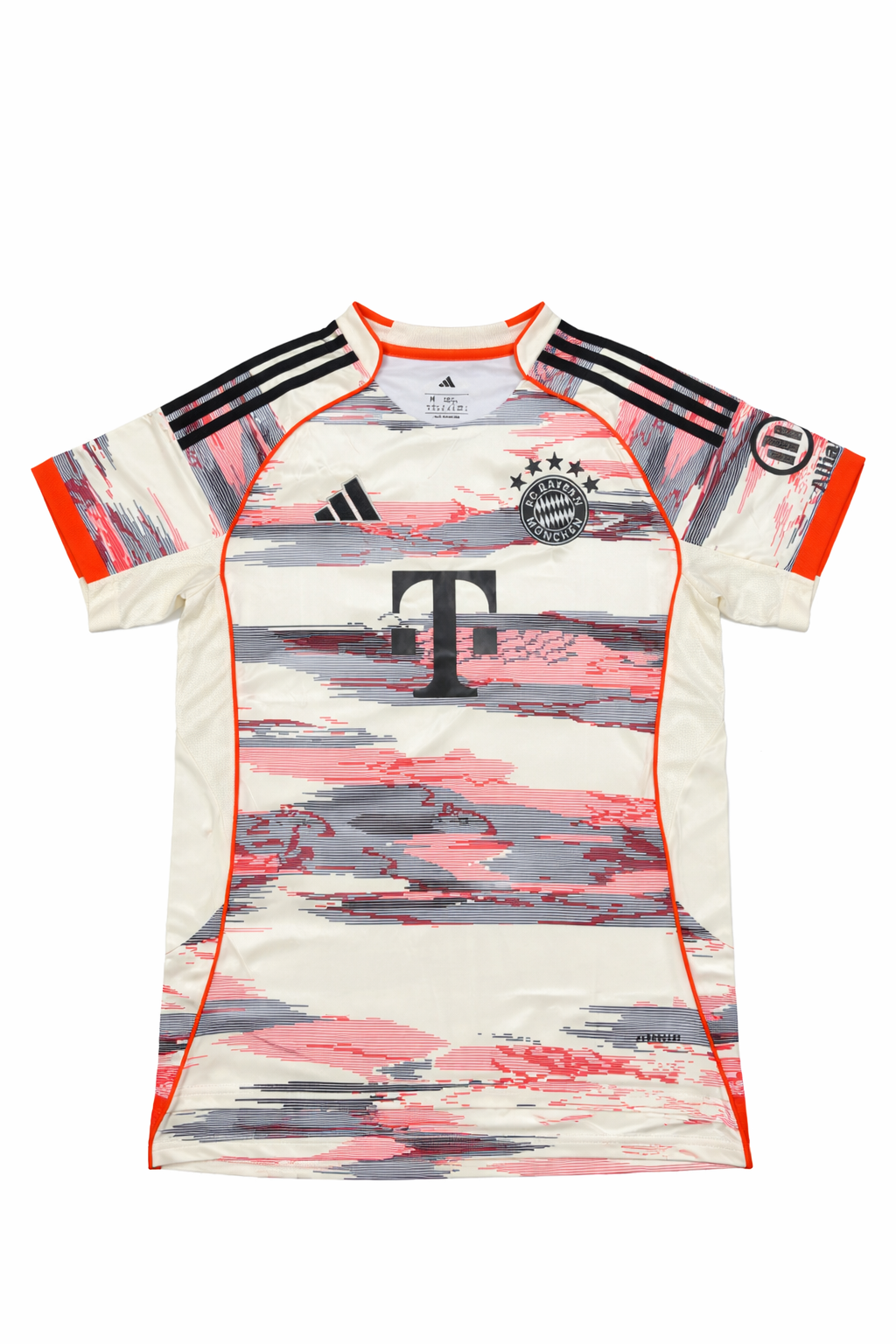 ⚪ Bayern Munich Away White/Pink Camo 2024/25 Fan Version