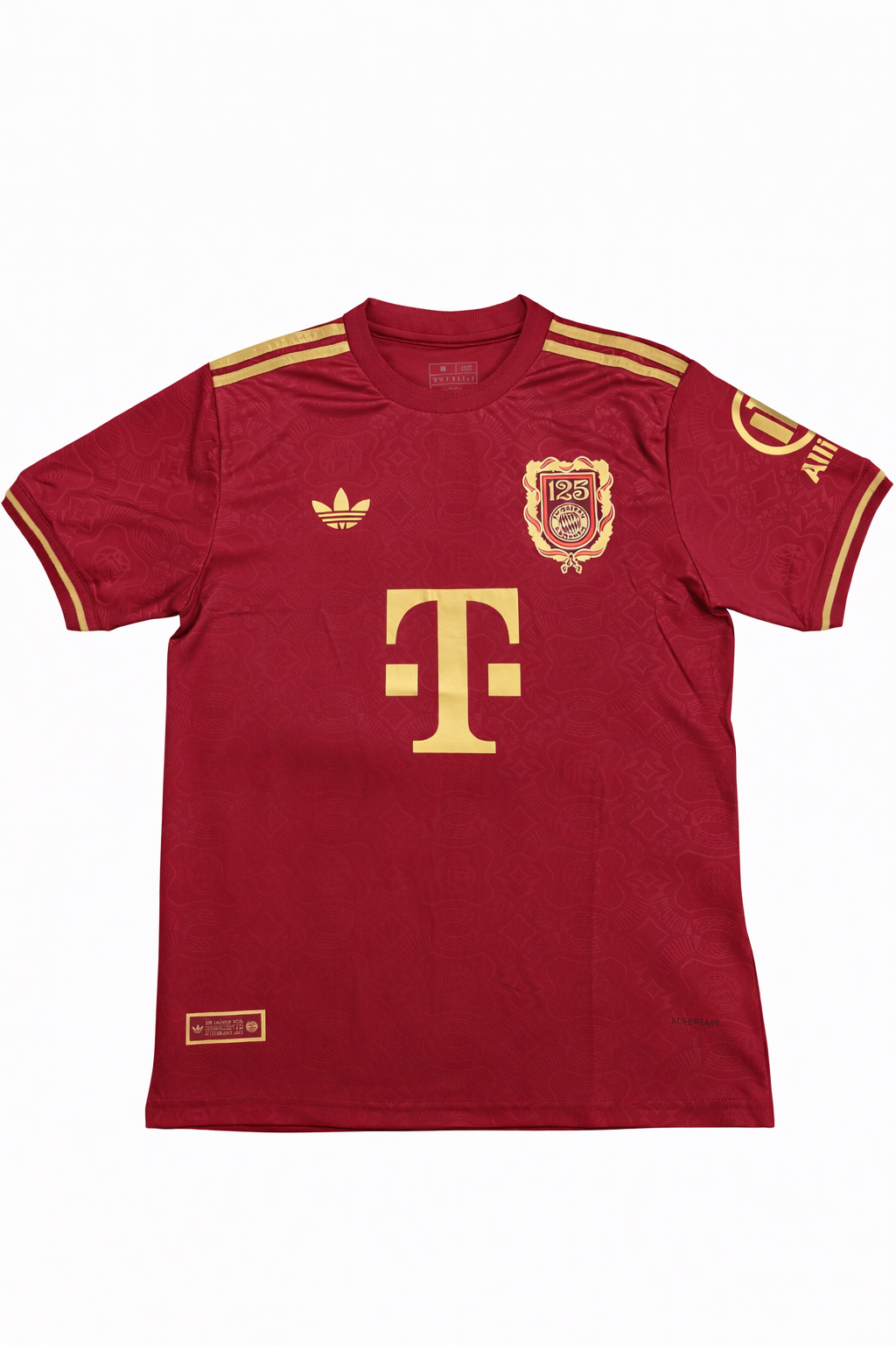🟤 Bayern Munich 125th Anniversary Burgundy/Gold Special Edition