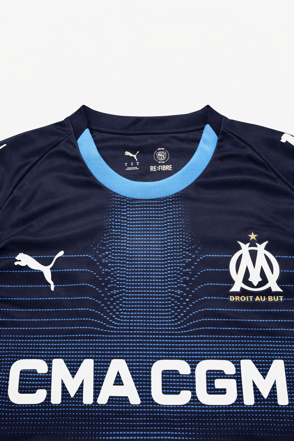 ⚫ Olympique de Marseille Away Dark Navy 2024/25 Fan Version