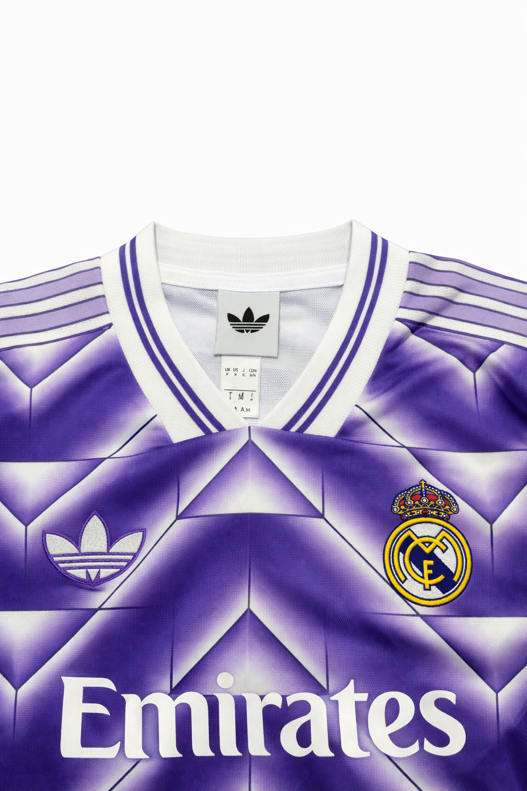 🟣 Real Madrid Retro Away Purple Chevron