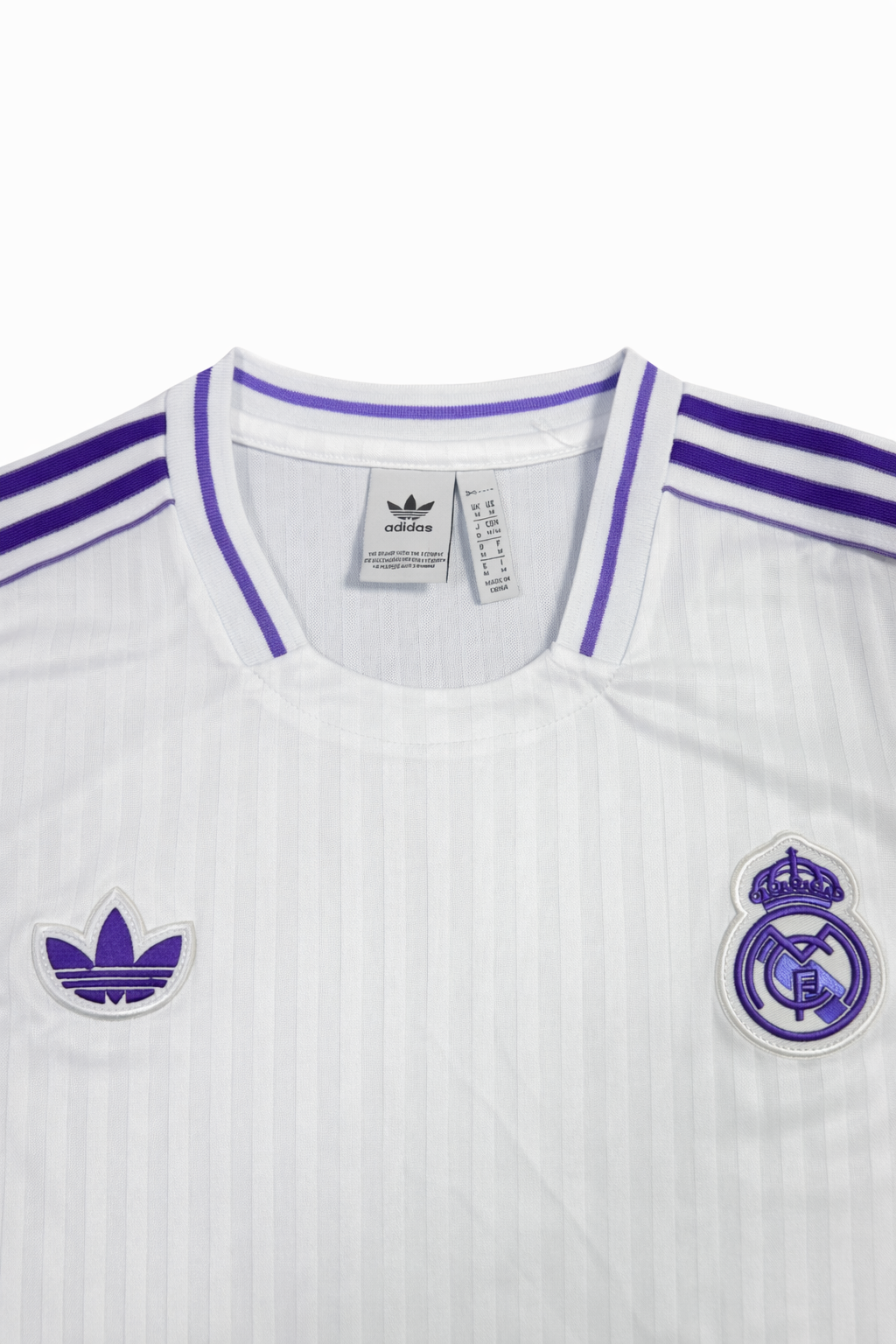 ⚪ Real Madrid Retro Home White/Purple