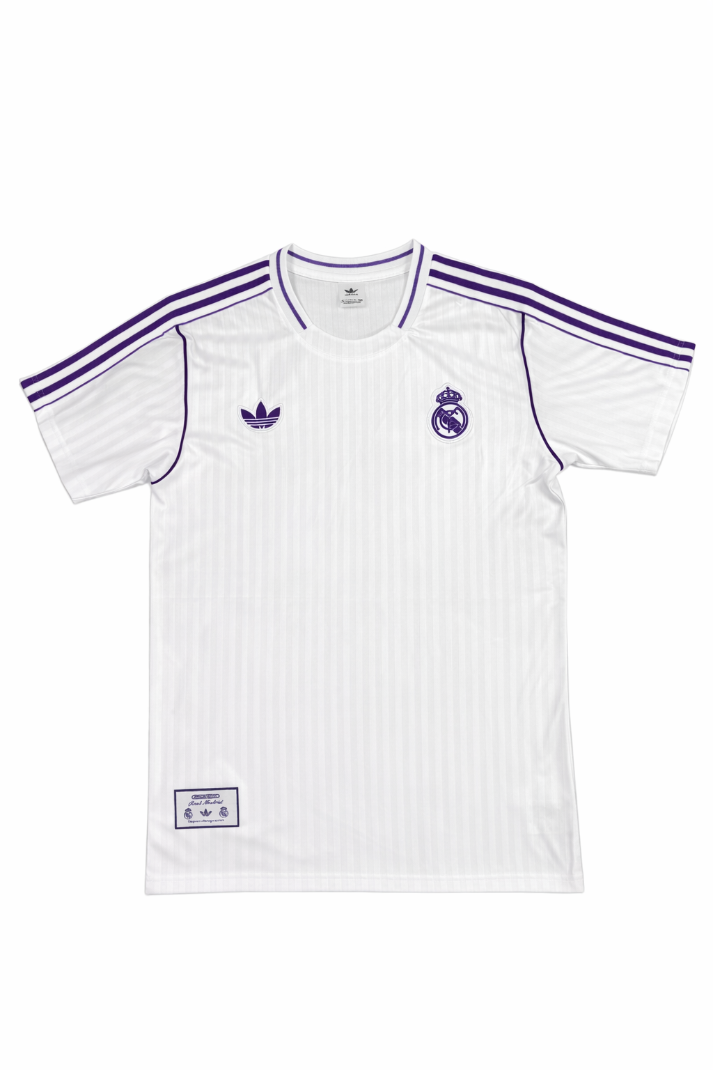 ⚪ Real Madrid Retro Home White/Purple