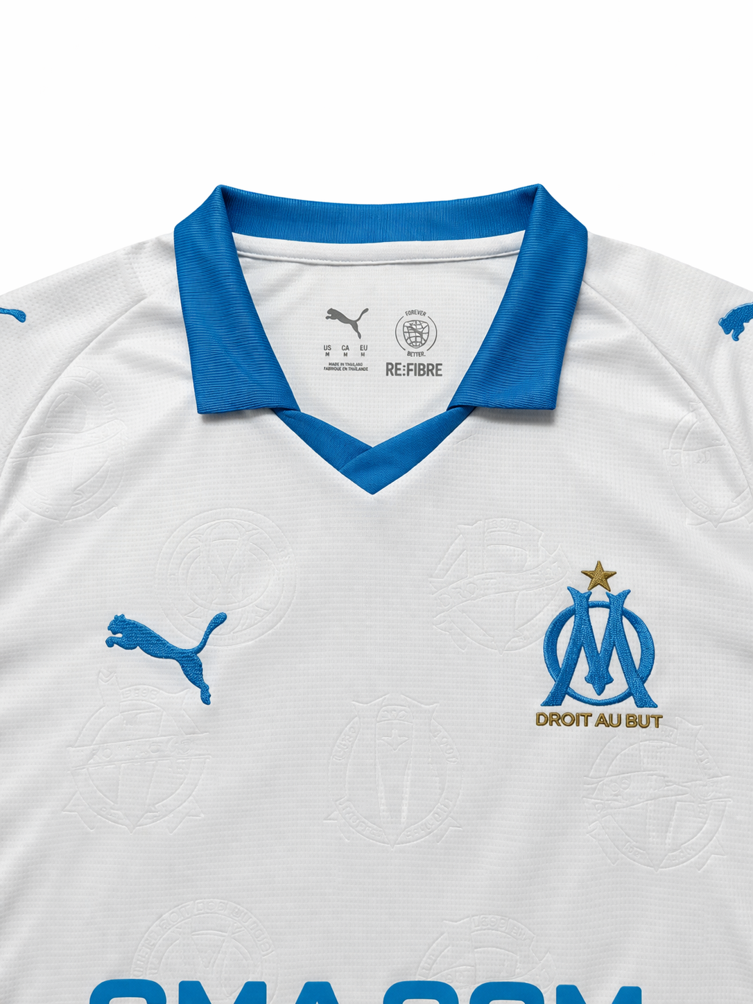 ⚪ Olympique de Marseille Home 2024/25 Fan Version