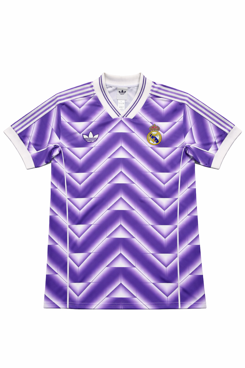 🟣 Real Madrid Retro Away Purple Chevron