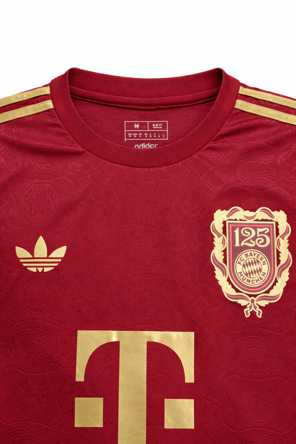 🟤 Bayern Munich 125th Anniversary Burgundy/Gold Special Edition